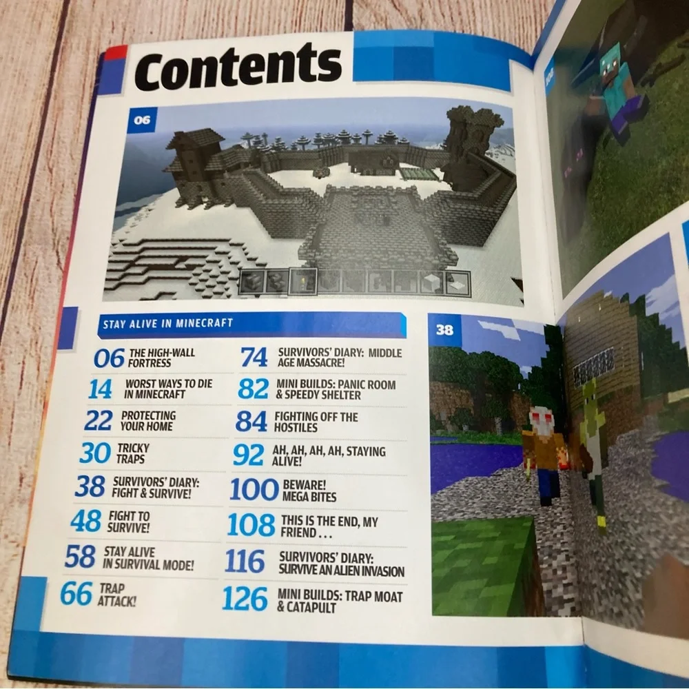 MINECRAFT: 100% Unofficial Stay Alive In Minecraft Book Scholastic Game Master